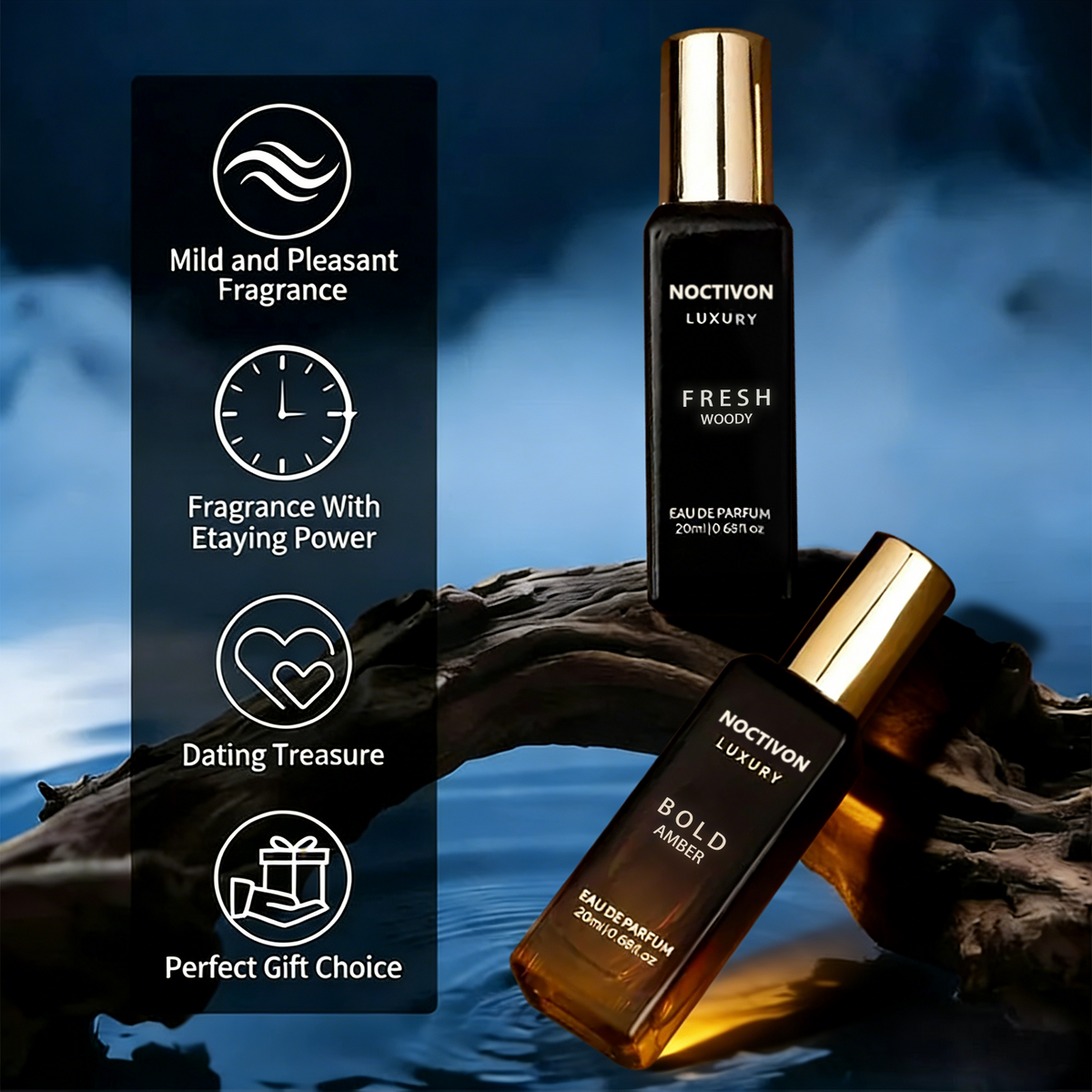 Men's Perfume Gift Set – 4-Piece Eau de Parfum Mini Set