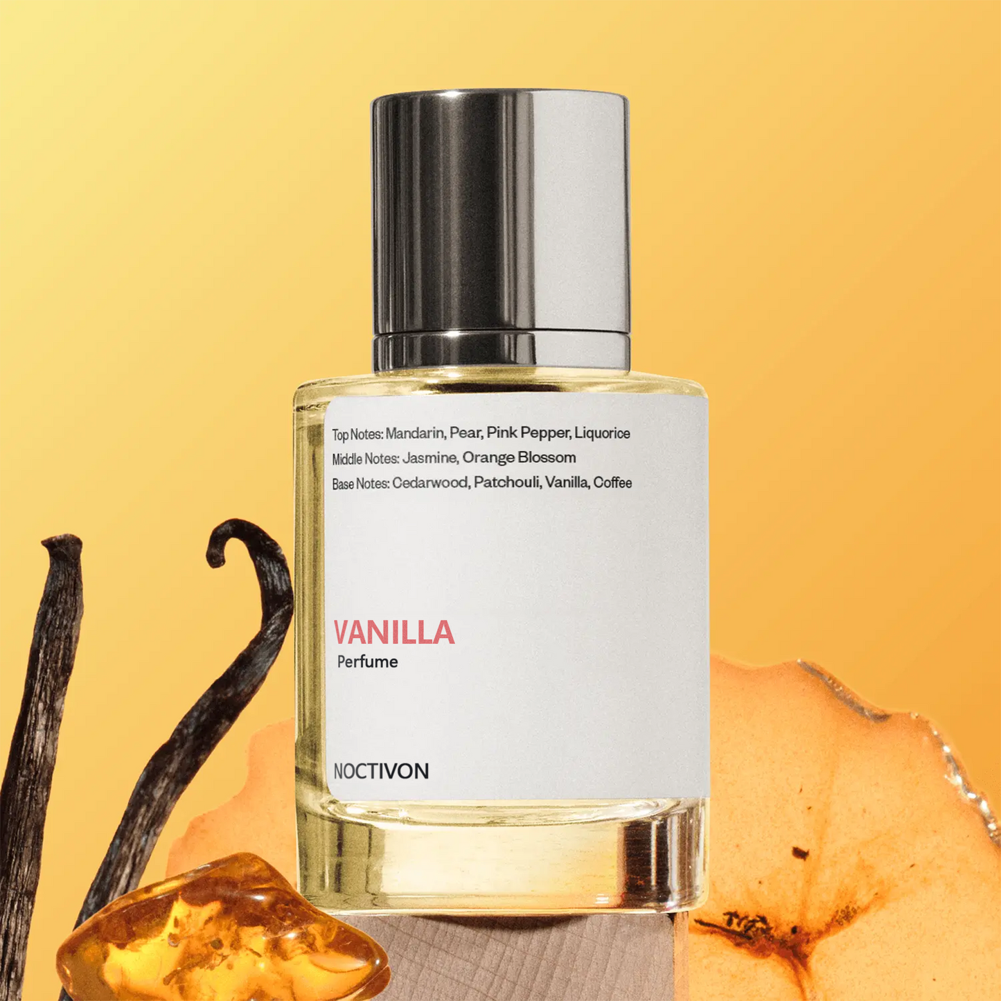 Noctivon Saffron Vanilla Marshmallow Perfume – Unisex Eau de Parfum 50ml