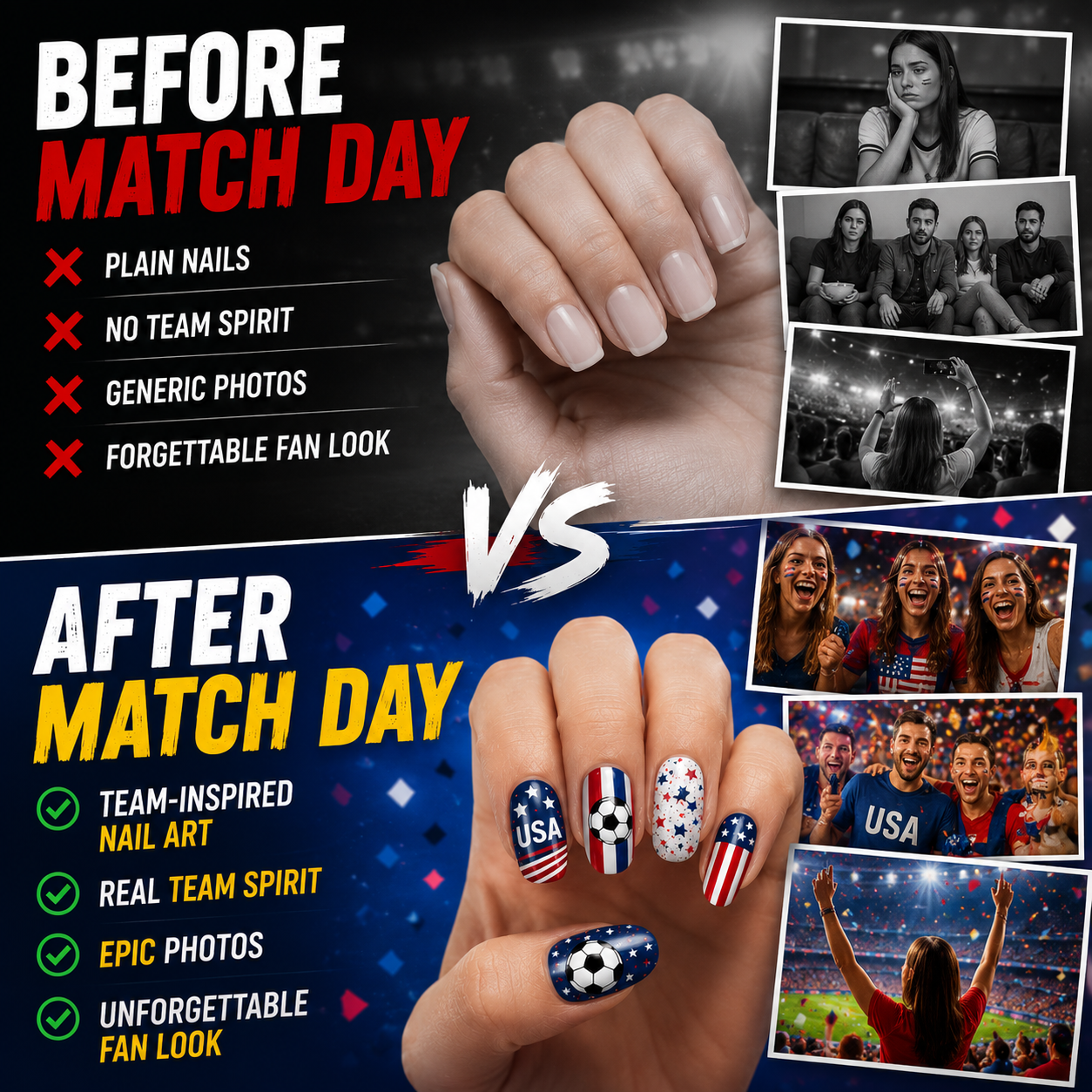 Game Day Fan Nail Art Marker Set – 12 Colors | Buy 1 Get 1 Free