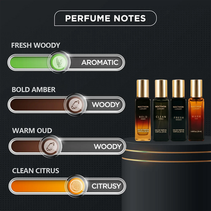 Men's Perfume Gift Set – 4-Piece Eau de Parfum Mini Set