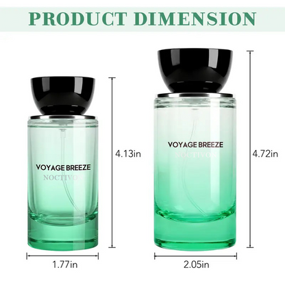 Voyage Breeze Extrait De Parfum - Long Lasting Citrus Fruity Fragrance (50ml/100ml)