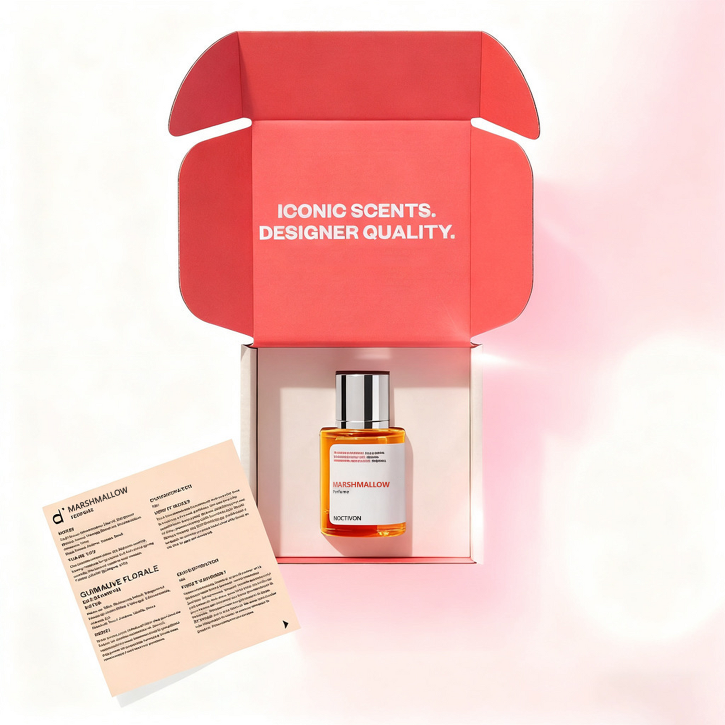 Noctivon Saffron Vanilla Marshmallow Perfume – Unisex Eau de Parfum 50ml