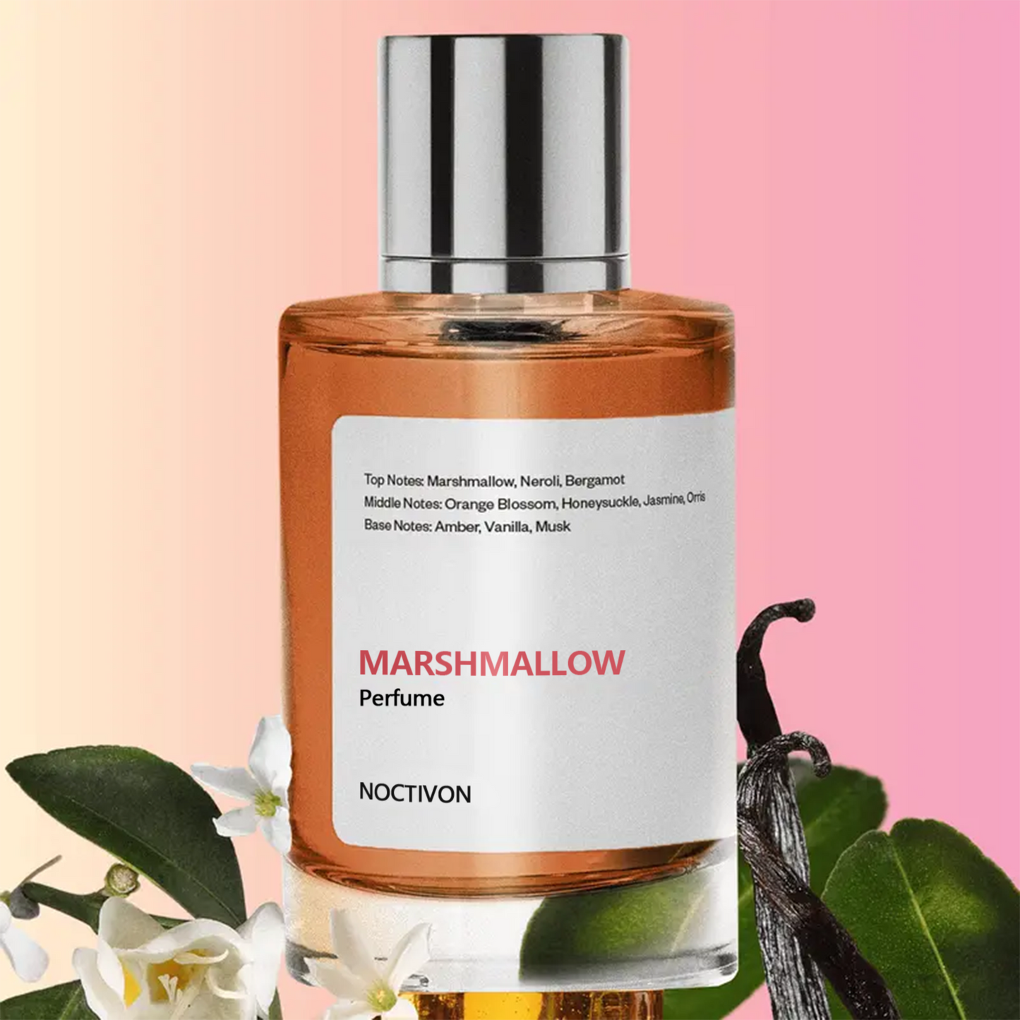 Noctivon Saffron Vanilla Marshmallow Perfume – Unisex Eau de Parfum 50ml