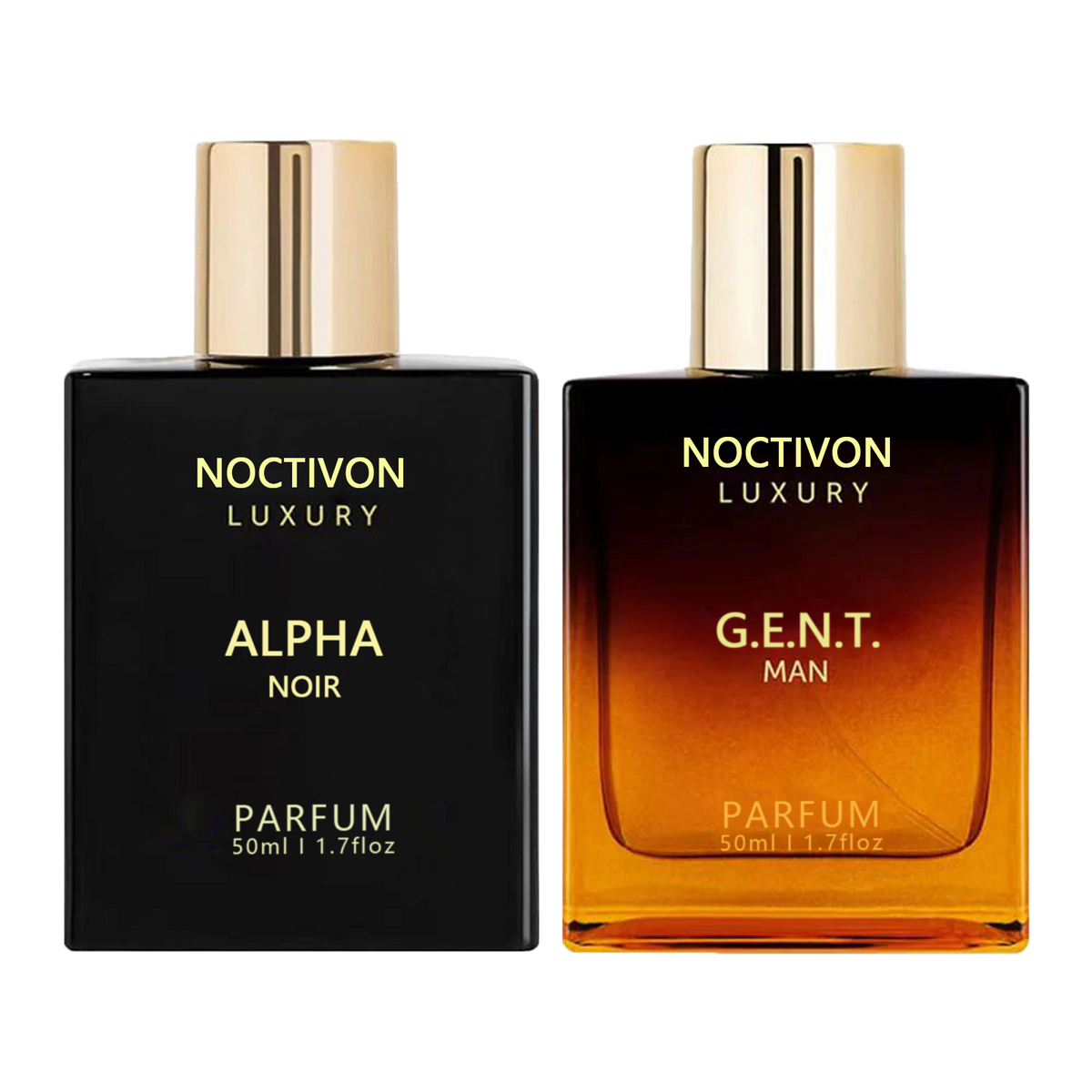 Men's Fragrance Set – 2-Piece Woody & Amber Cologne Duo