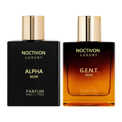 Men's Fragrance Set – 2-Piece Woody & Amber Cologne Duo